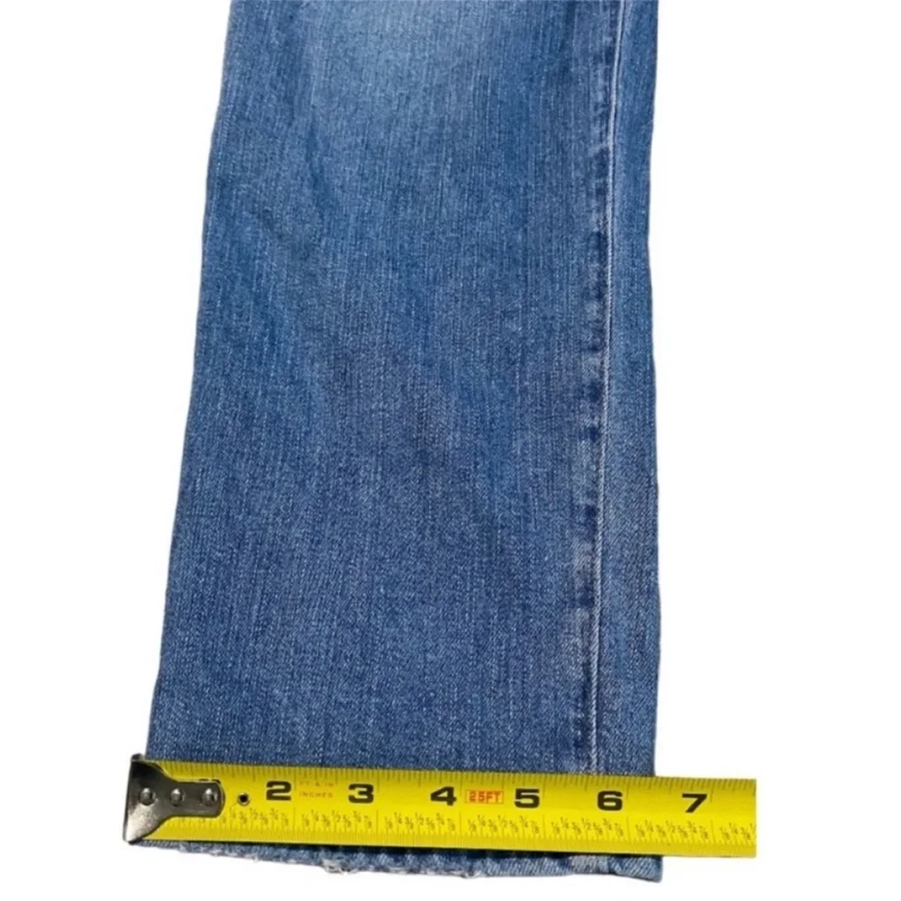 Madewell Classic Straight Distressed Light Wash Jeans Size 27